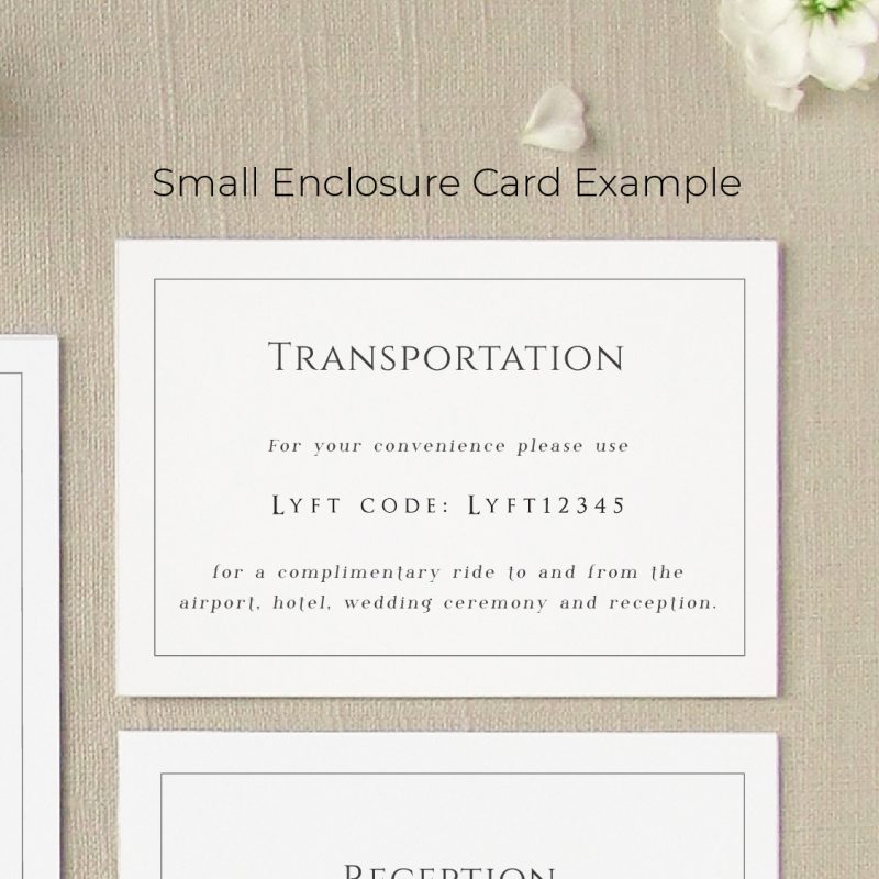 Small Enclosure Card 120 lb