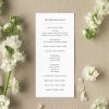 Coronado Wedding Program