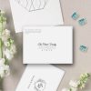 Envelope addressing Monogram crest