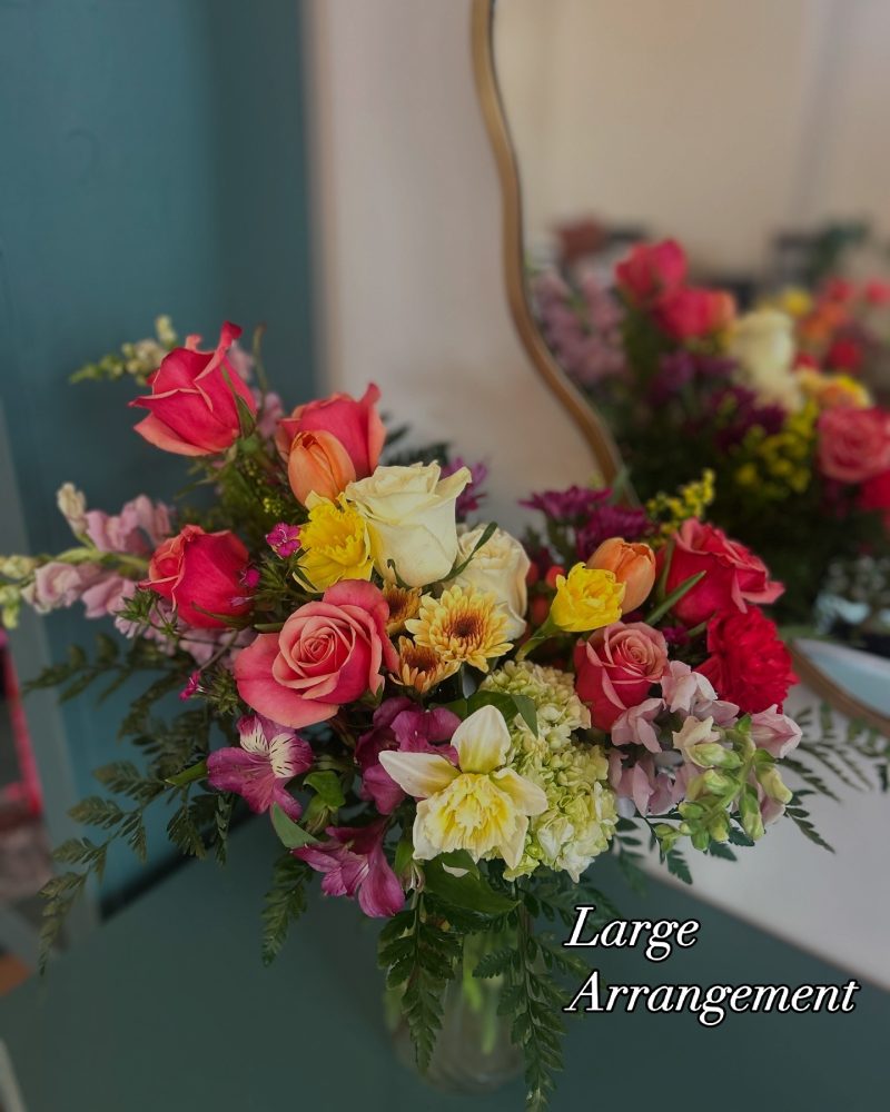 Colorful fresh flowers that are made to order